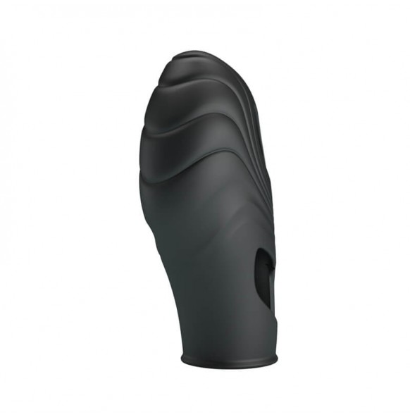 PRETTY LOVE - Powerful Finger Vibrator Sleeve III (Black) PRETTY LOVE - Powerful Finger Vibrator Sleeve III (Black)